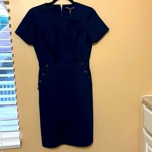 Brooks Brothers Navy Blue Dress